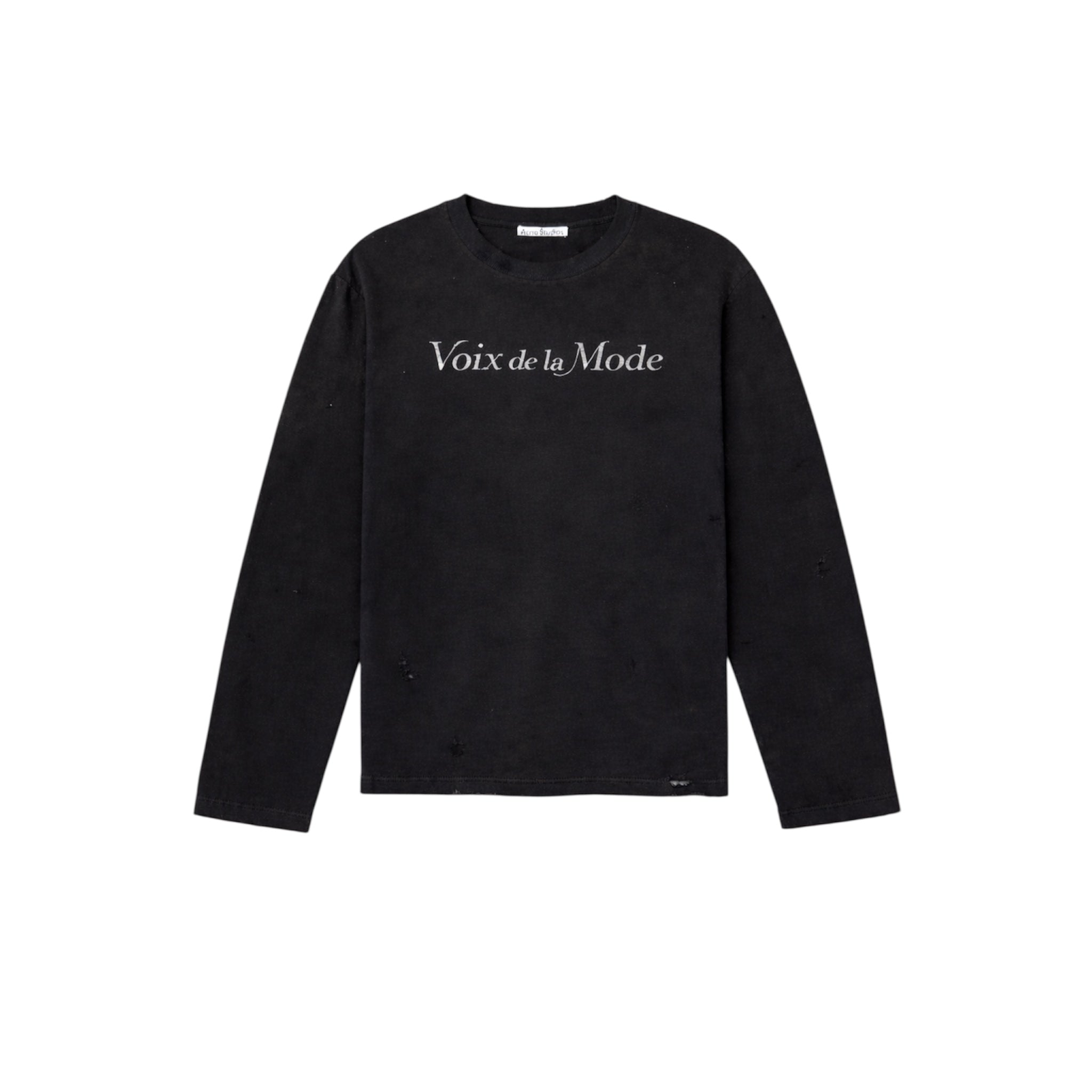 VDLM BLACK LONG SLEEVE T-SHIRT
